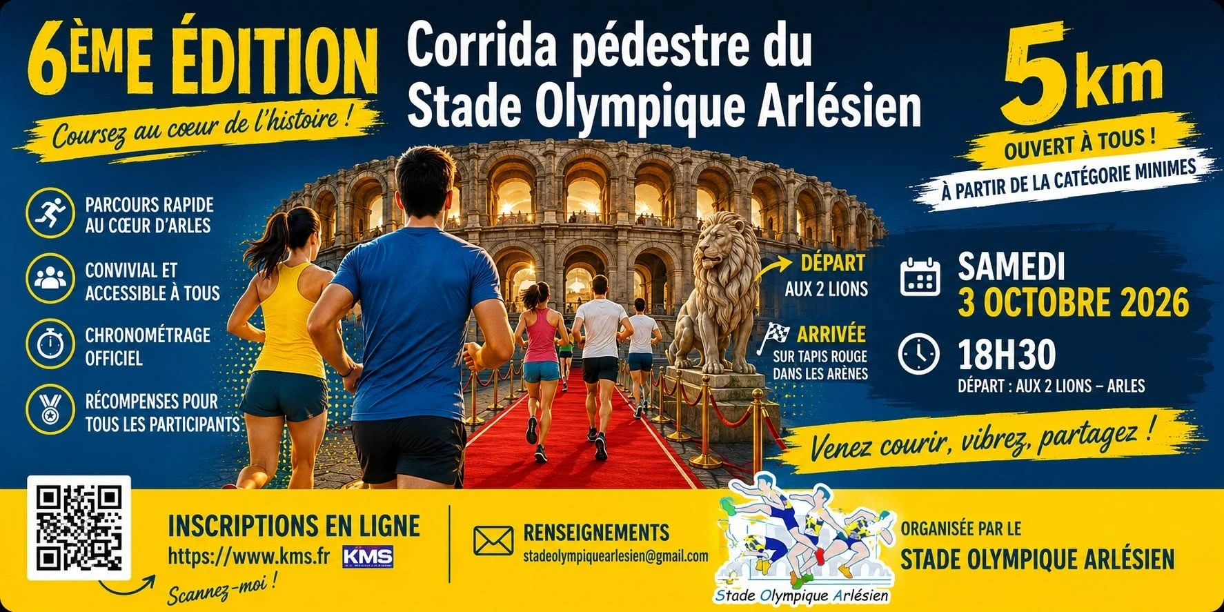 Corrida pédestre du SOA (Stade Olympique Arlésien)