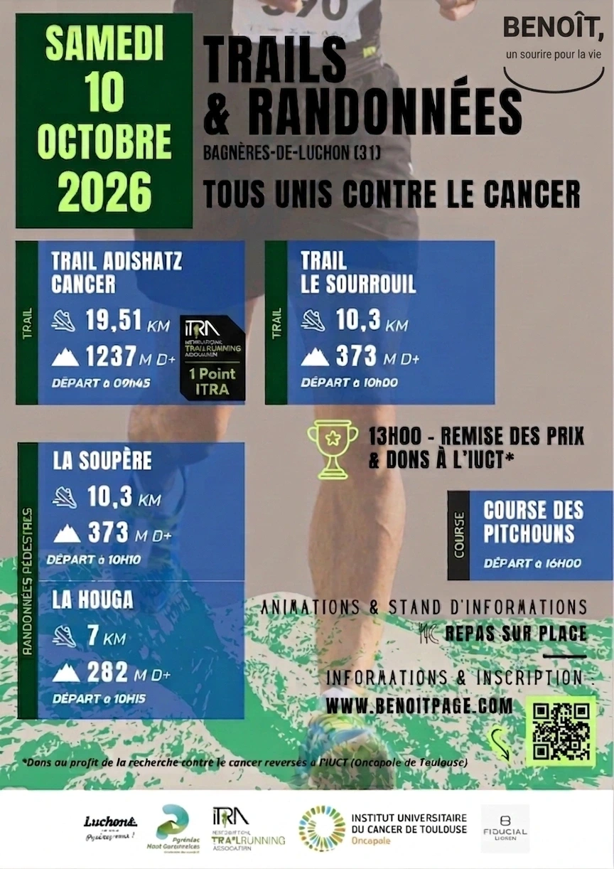 TRAIL & RANDONNÉES "TOUS UNIS CONTRE LE CANCER"