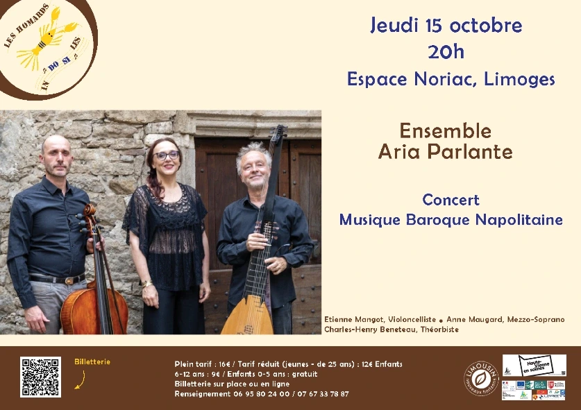 Ensemble Aria Parlante : musique baroque napolitaine