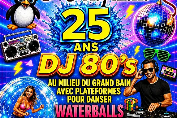 25 ans - nocturne du centre aquatique
