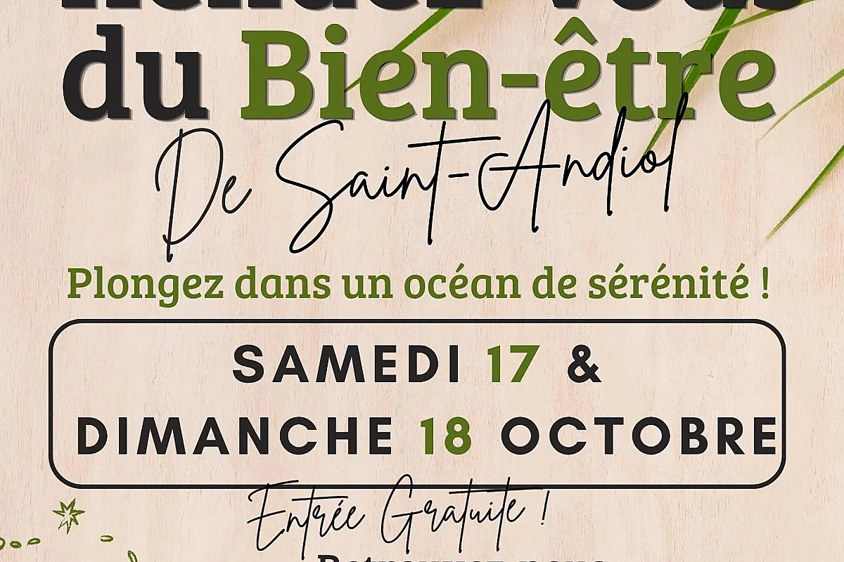 5ᵉ Édition des Rendez-vous du Bien-être de Saint-Andiol !