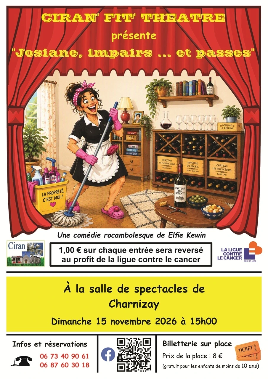 Théâtre " Josiane, impairs... et passes "
