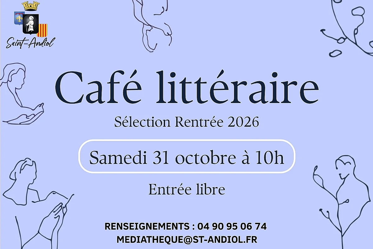 Café littéraire à la médiathèque : Sélection Rentrée 2026