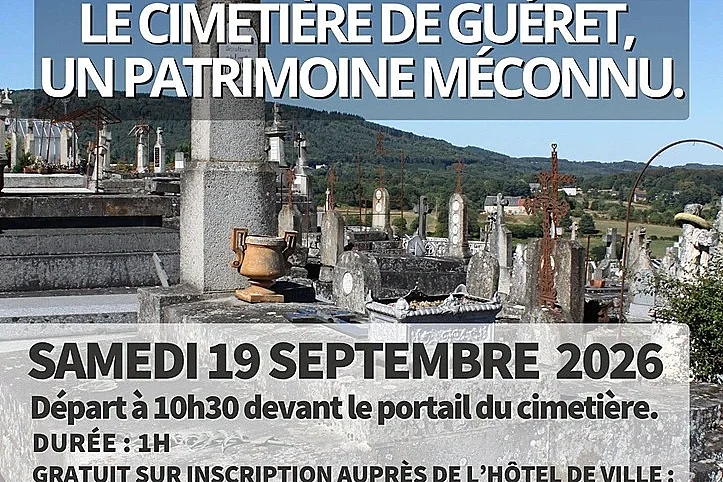 Journées européennes du Patrimoine : visite guidée du cimetière