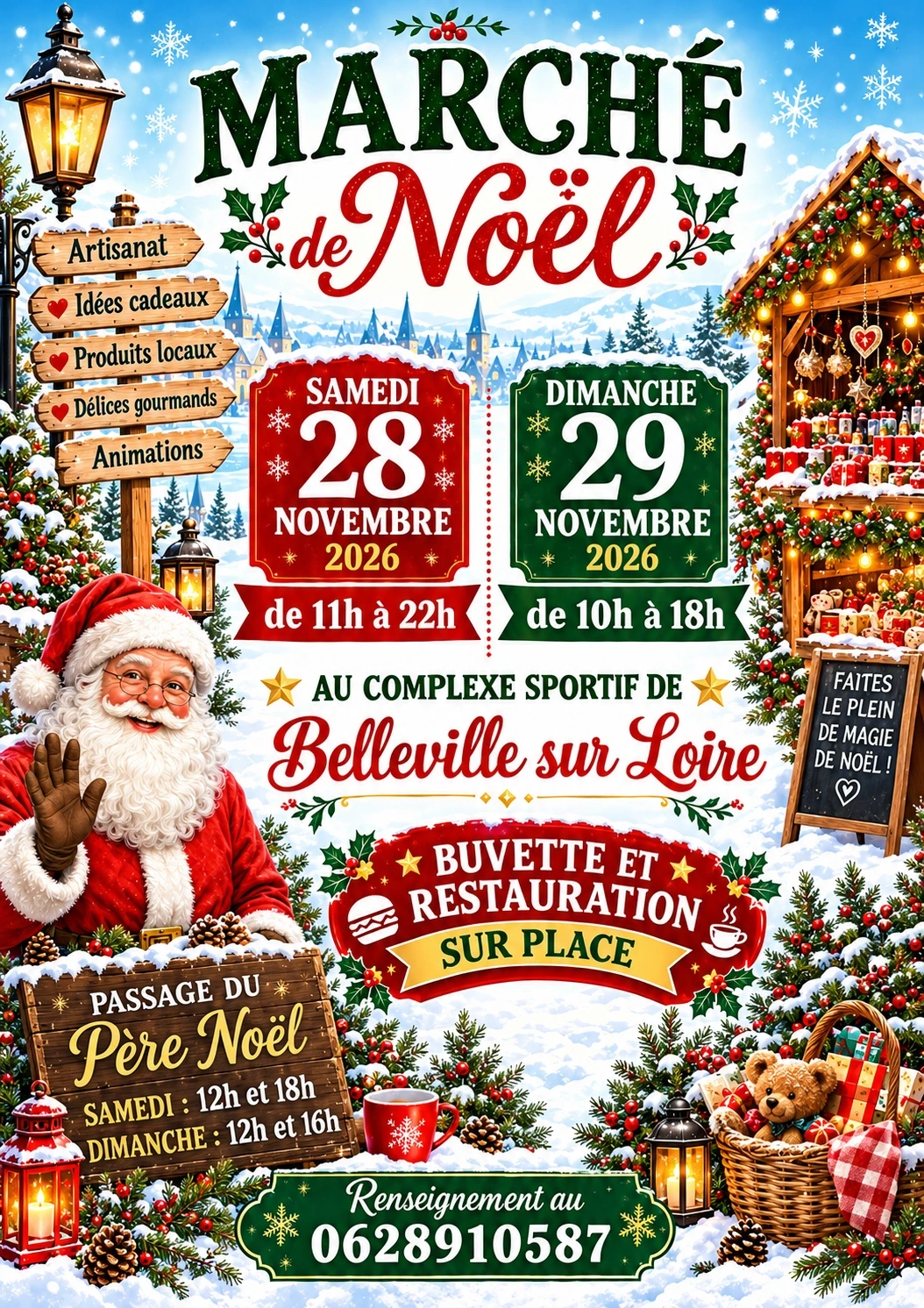 [Noël en Grand Sancerrois] Marché de Noël