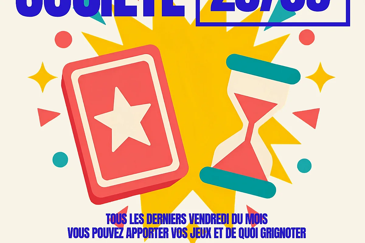 Soirée jeux de société