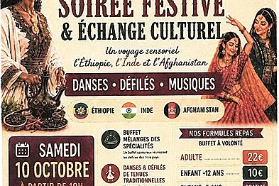 Soirée festive et échange culturel