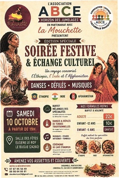 Soirée festive et échange culturel