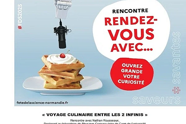 Fête de la science > Voyage culinaire entre deux infinis