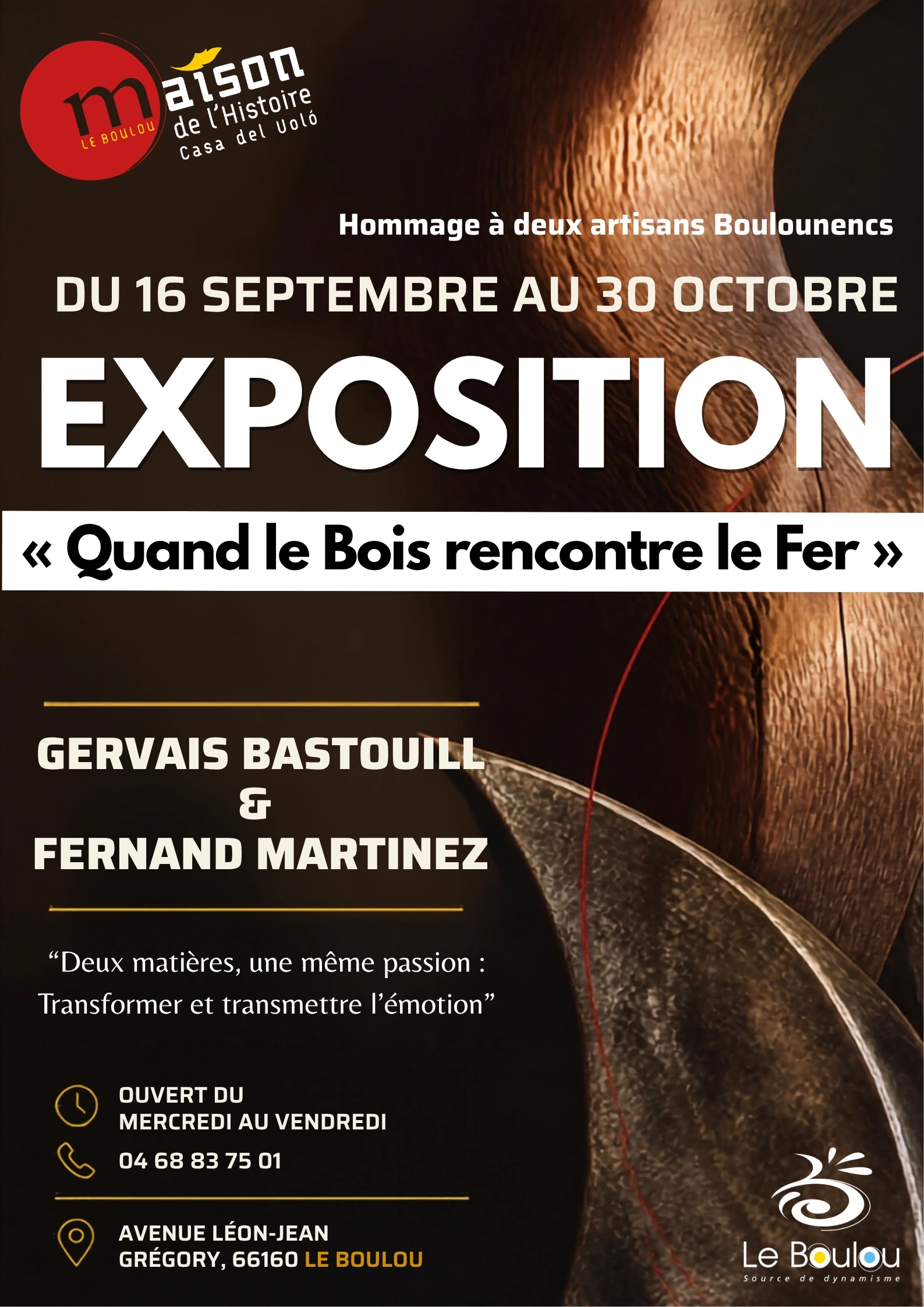 QUAND LE BOIS RENCONTRE LE FER, DE GERVAIS BASTOUILL ET FERNAND MARTINEZ