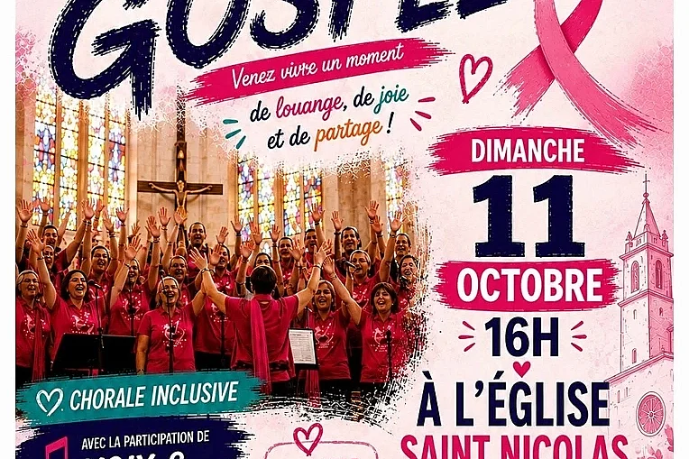 Concert Gospel Octobre Rose