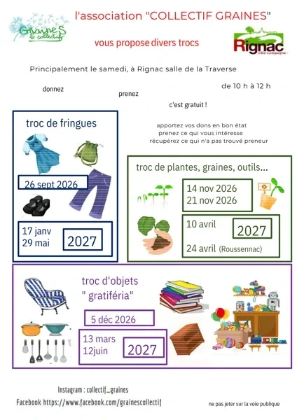 Troc de plantes et graines