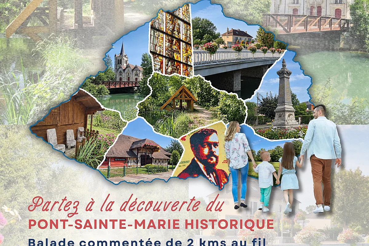 Balades patrimoniales : à la découverte de Pont-Sainte-Marie