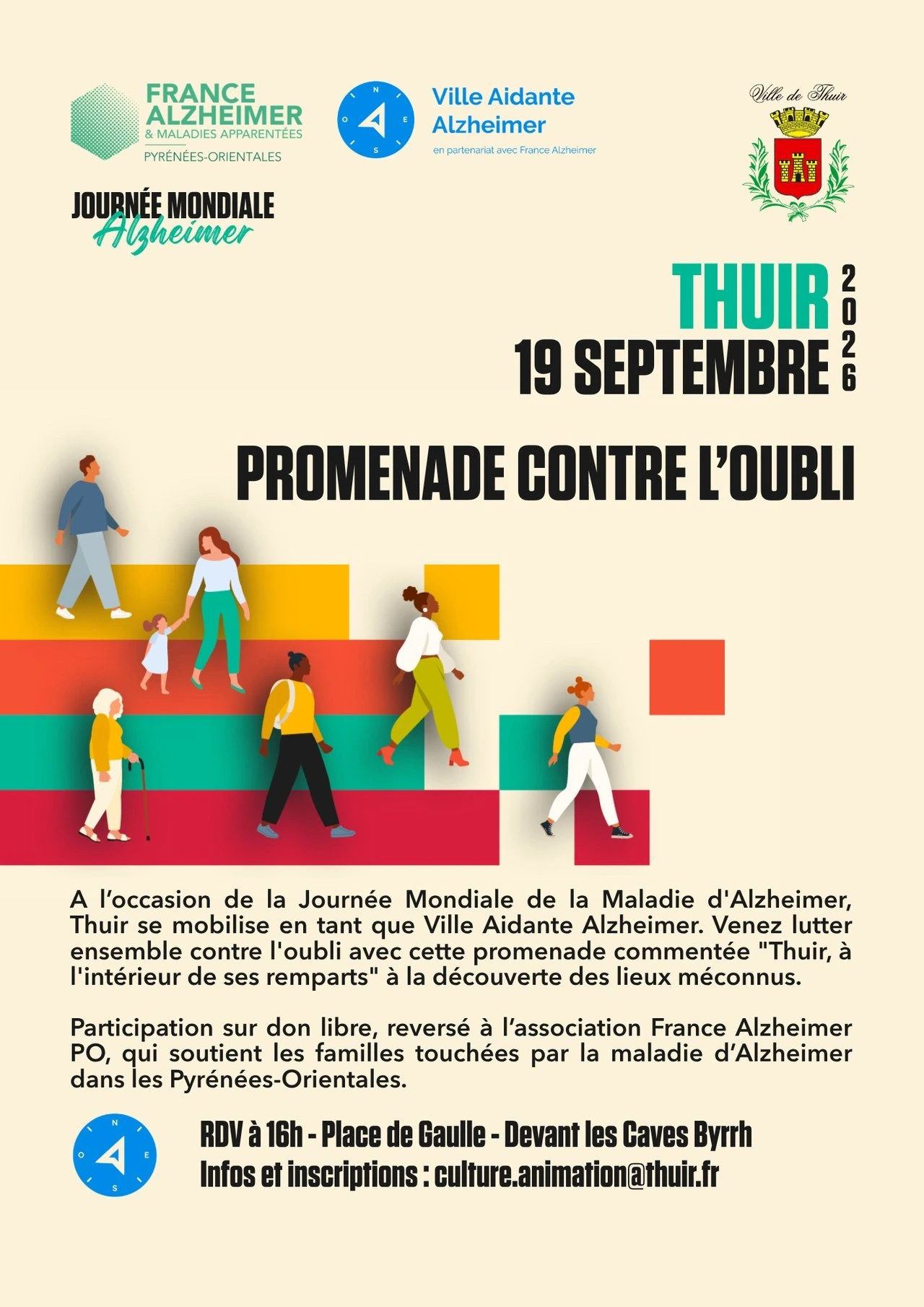 JOURNÉE MONDIALE  DE LA MALADIE D'ALZHEIMER