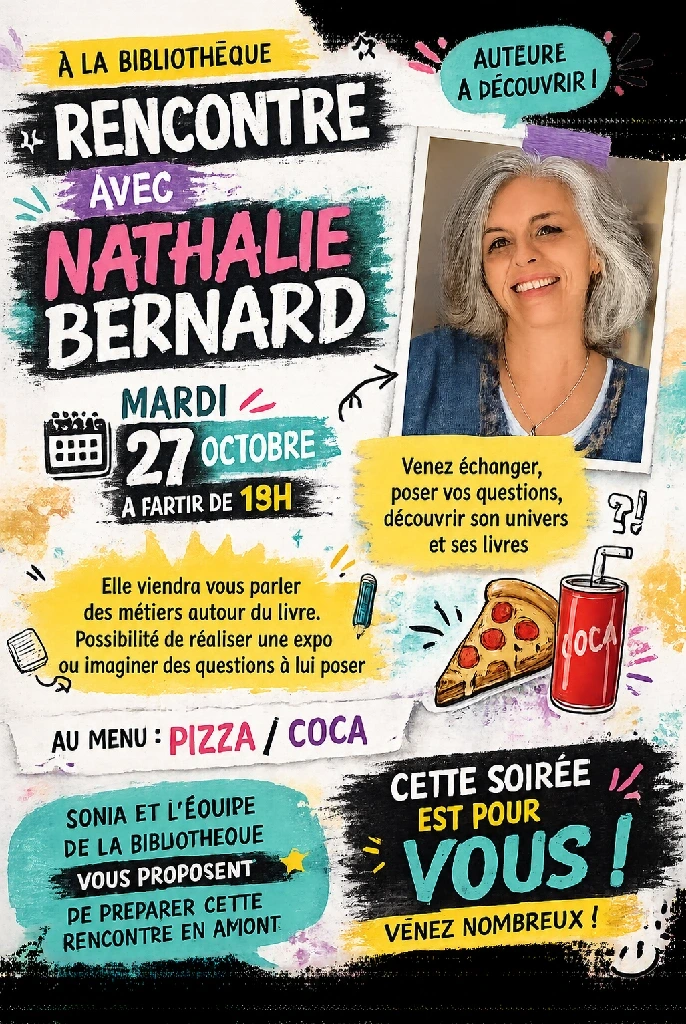 Rencontre avec Nathalie BERNARD