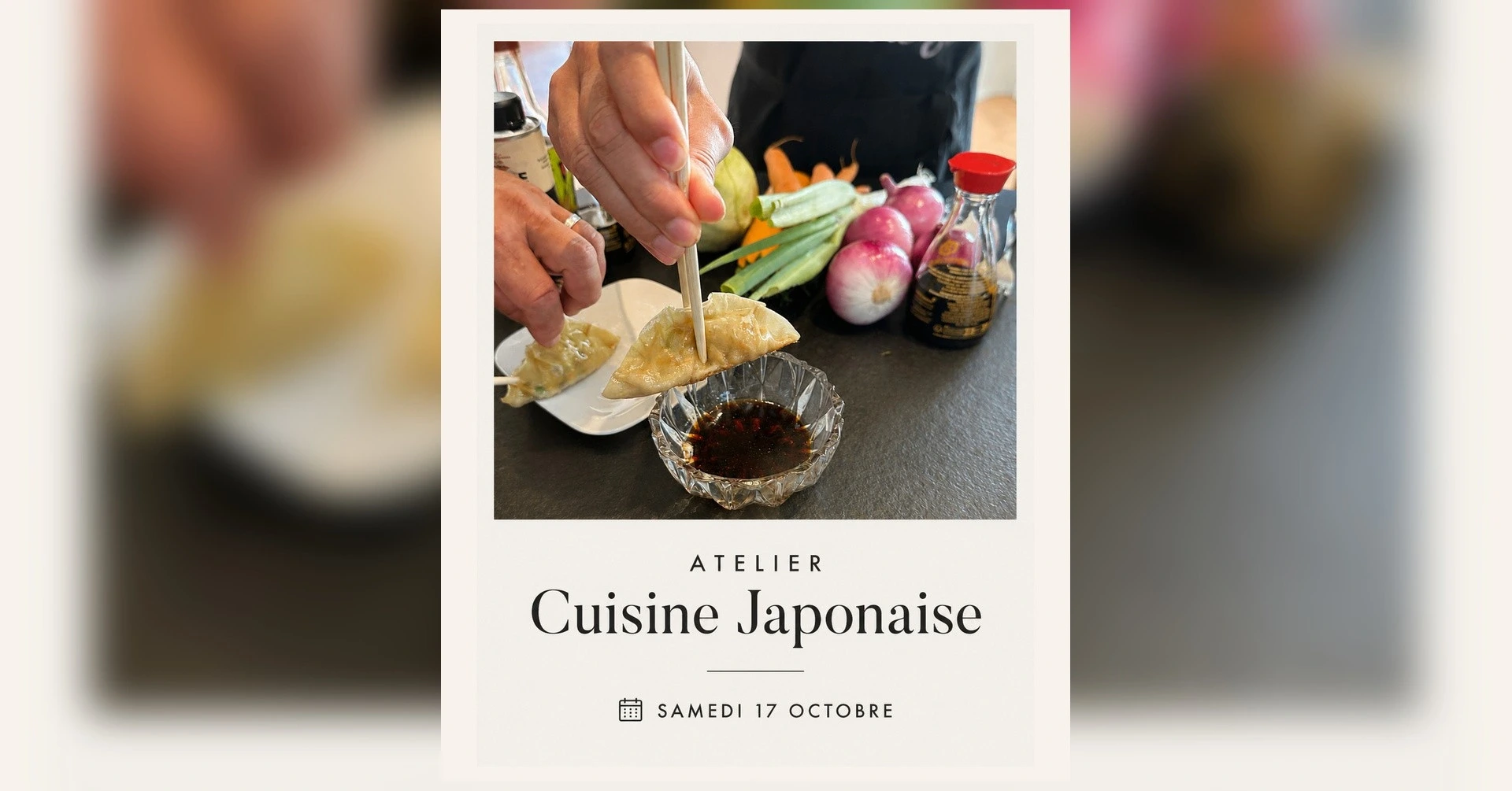 ATELIER CUISINE JAPONAISE
