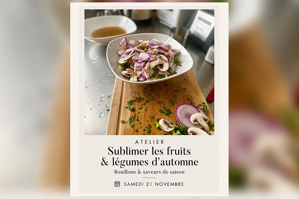 ATELIER SUBLIMER LES FRUITS & LÉGUMES D'AUTOMNE