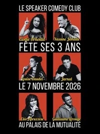 Le Speaker Comedy Club fête ses 3 ans !