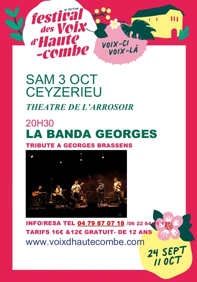 Festival des Voix d'Haute-combe - La Banda Georges