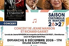 Concert de Jeane Manson et Richard Garde