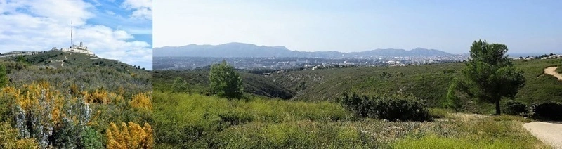 Petite rando pédagogique facile en colline au pied de la Grande Etoile 