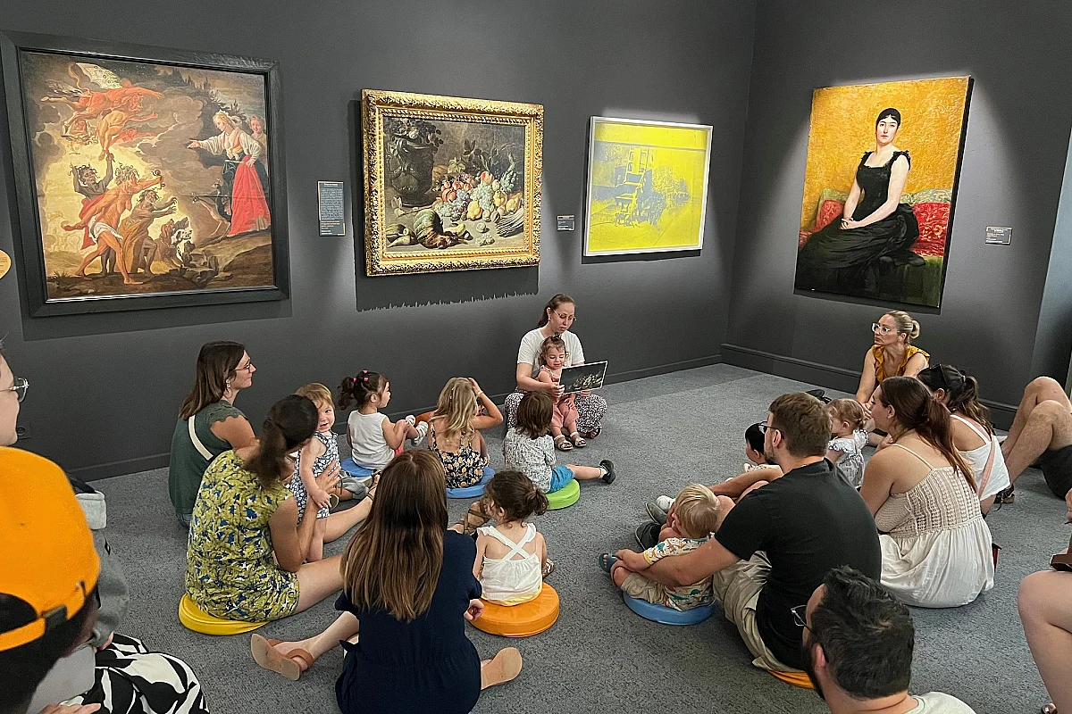 Ma première visite au musée