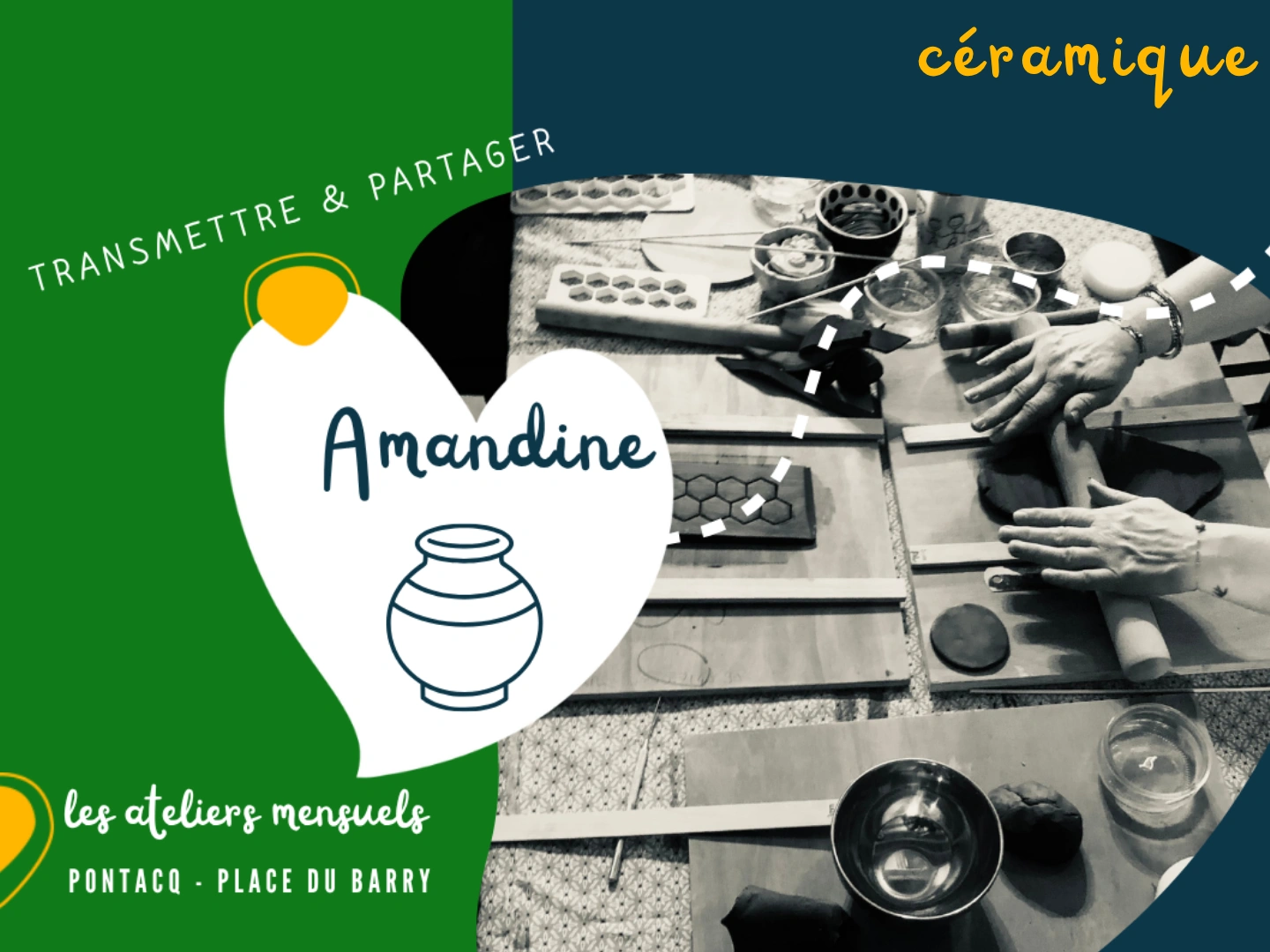 Ce soir à l'atelier... Céramique !