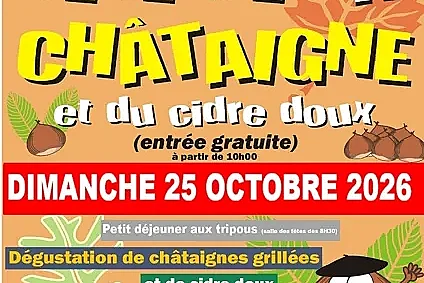 Fête de la châtaigne et du cidre doux