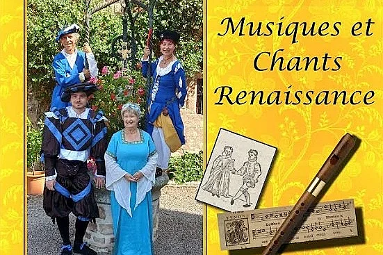 Concert musiques et chants de la Renaissance par Ensemble Mandragor