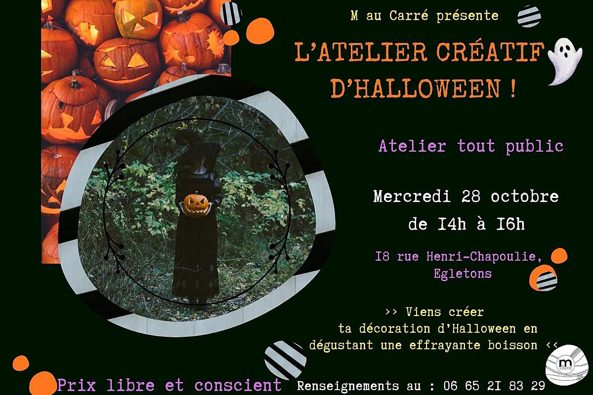 Atelier créatif d'Halloween