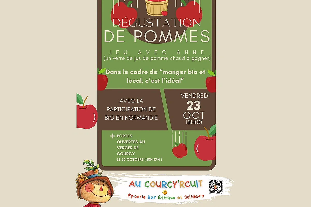 Dégustation de pommes