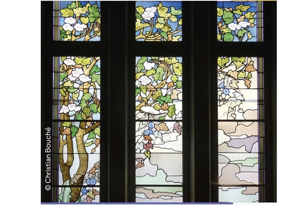 Conférence, Jacques GRUBER (1870-1936) Maître du Vitrail / Bitrailaren Maisua