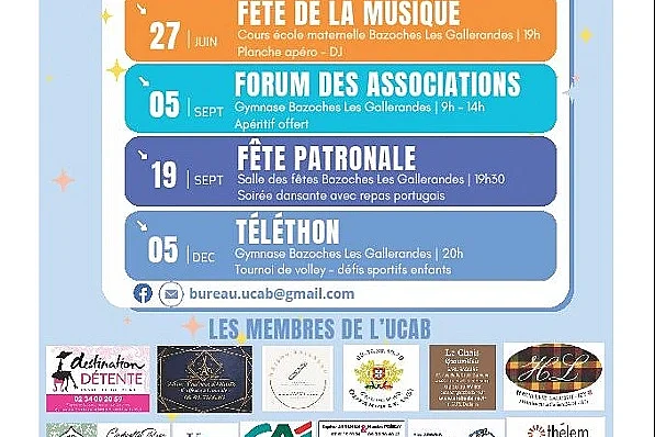 UCAB - Agenda des évènements