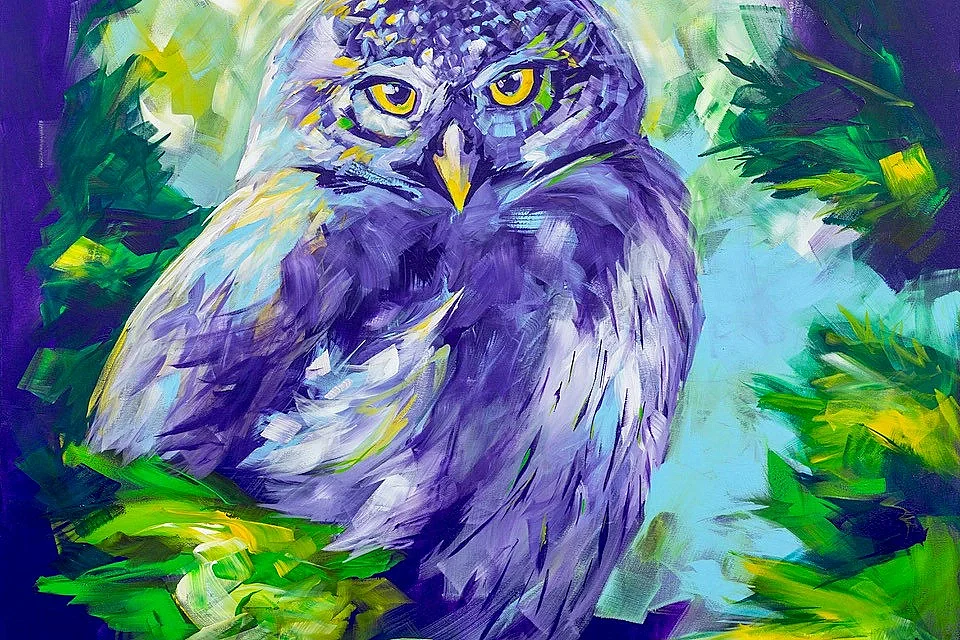 Expo de peinture "Vie Sauvage" - Lise Vurpillot