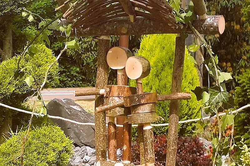 Spectacle - La cité du peuple de bois, Cie jeux et tartines, Installation artistique participative