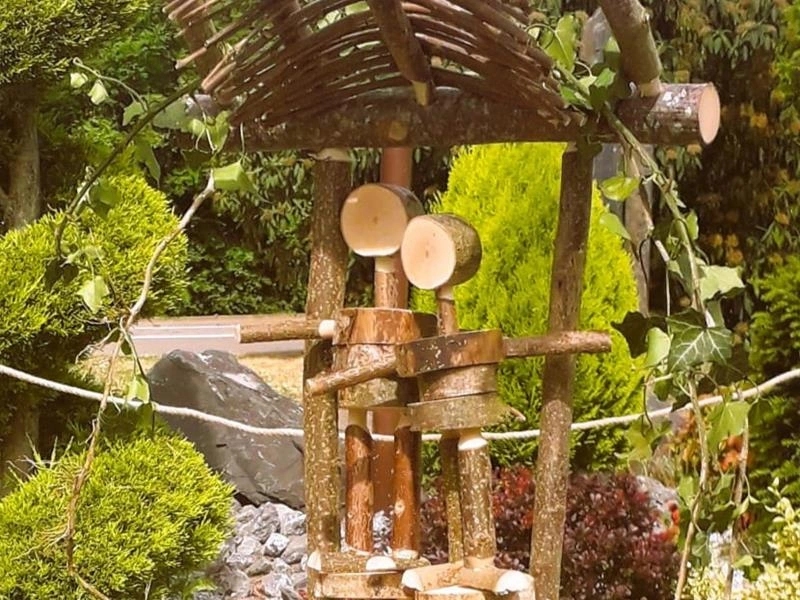 Spectacle - La cité du peuple de bois, Cie jeux et tartines, Installation artistique participative