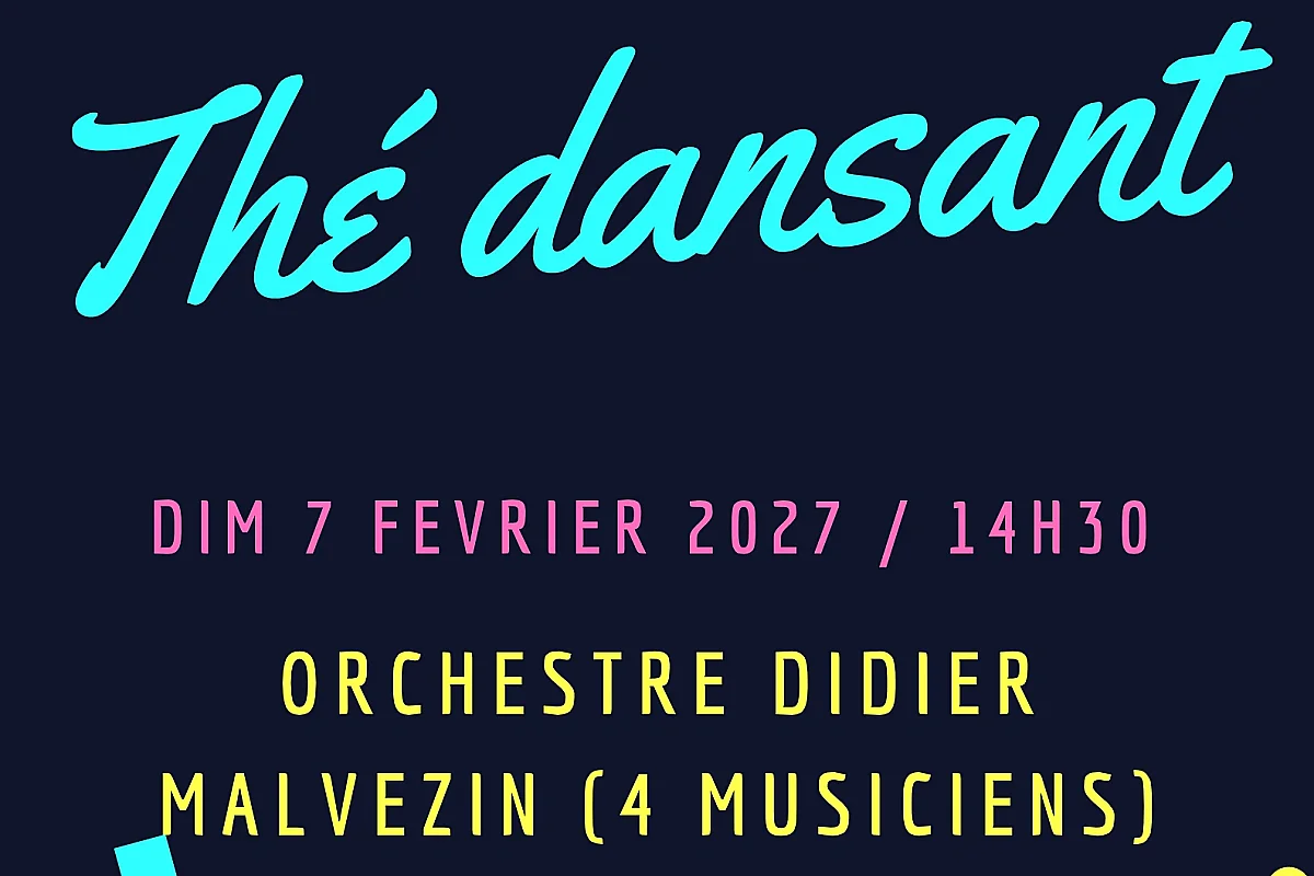 Thé dansant orchestre Didier Malvezin