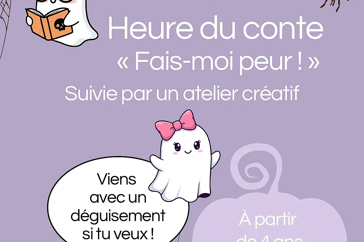 Heure du conte "Fais-moi peur !"