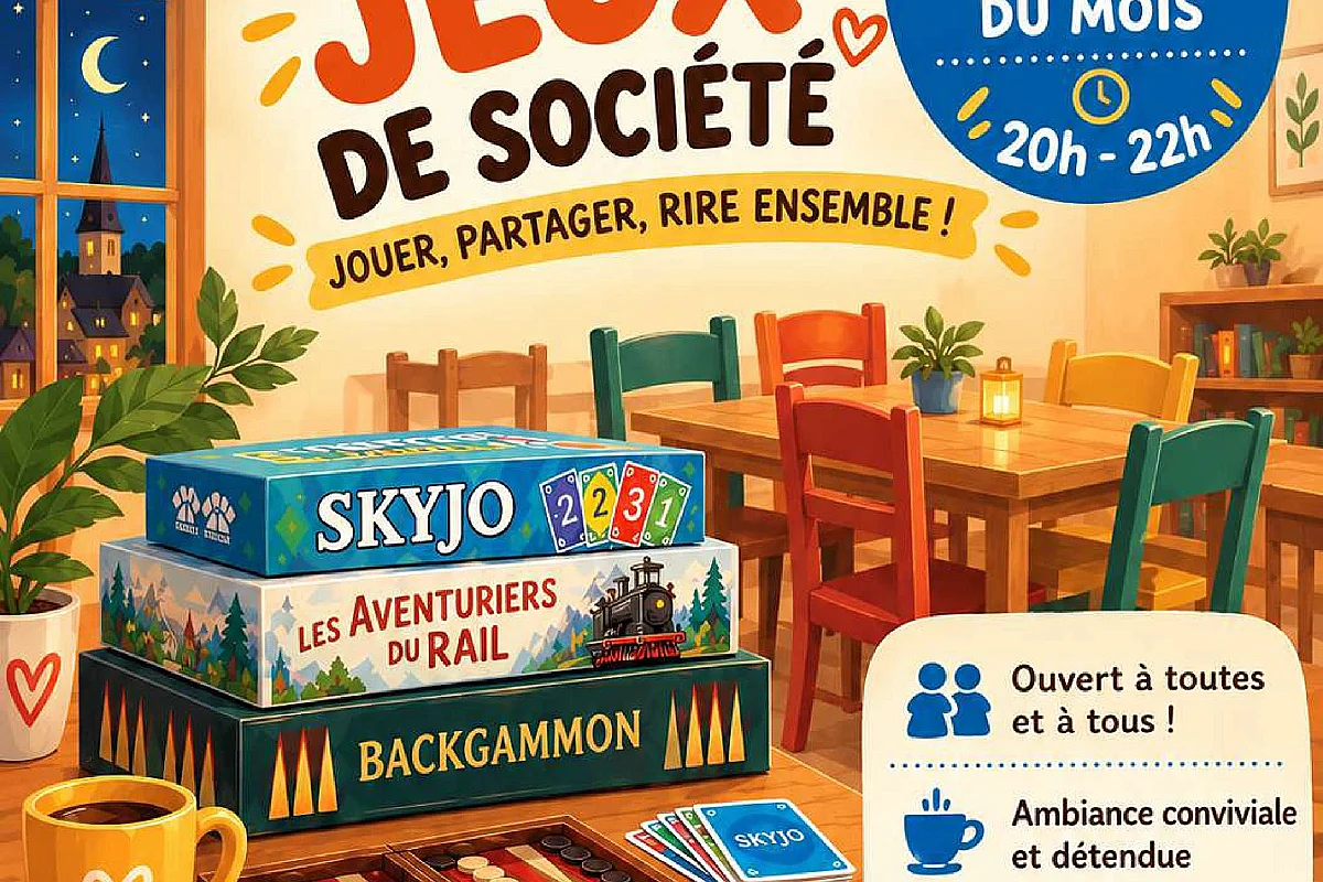 Soirée jeux de société
