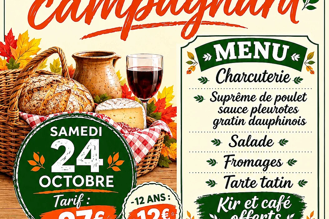 Repas campagnard