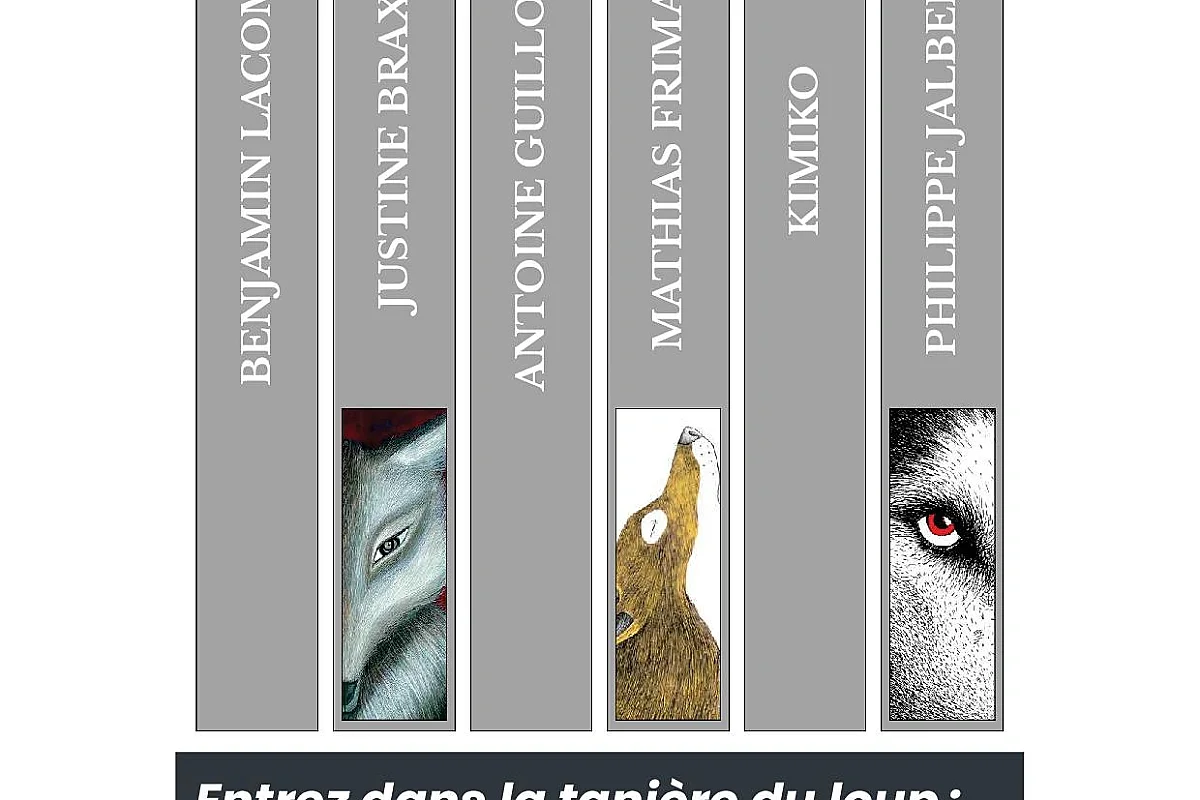Exposition "Entrez dans la tanière du loup : 40 ans de créations jeunesse"
