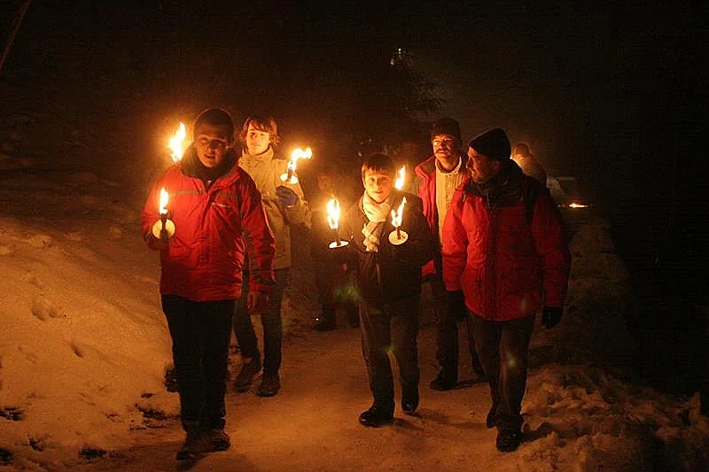 Réveillon aux flambeaux autour du Château