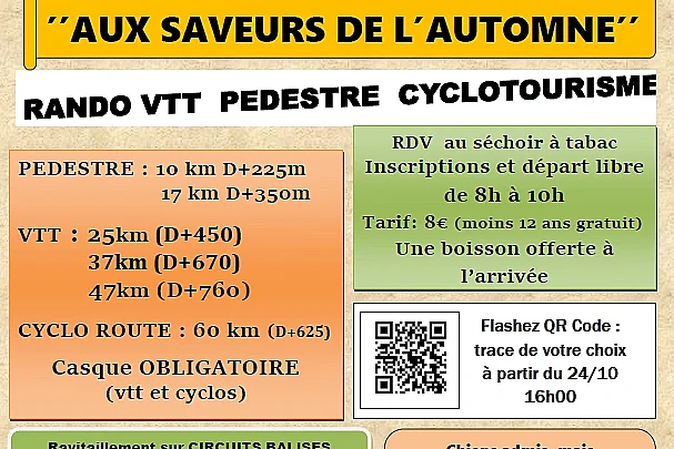 Randonnée "Aux saveurs de l'automne"