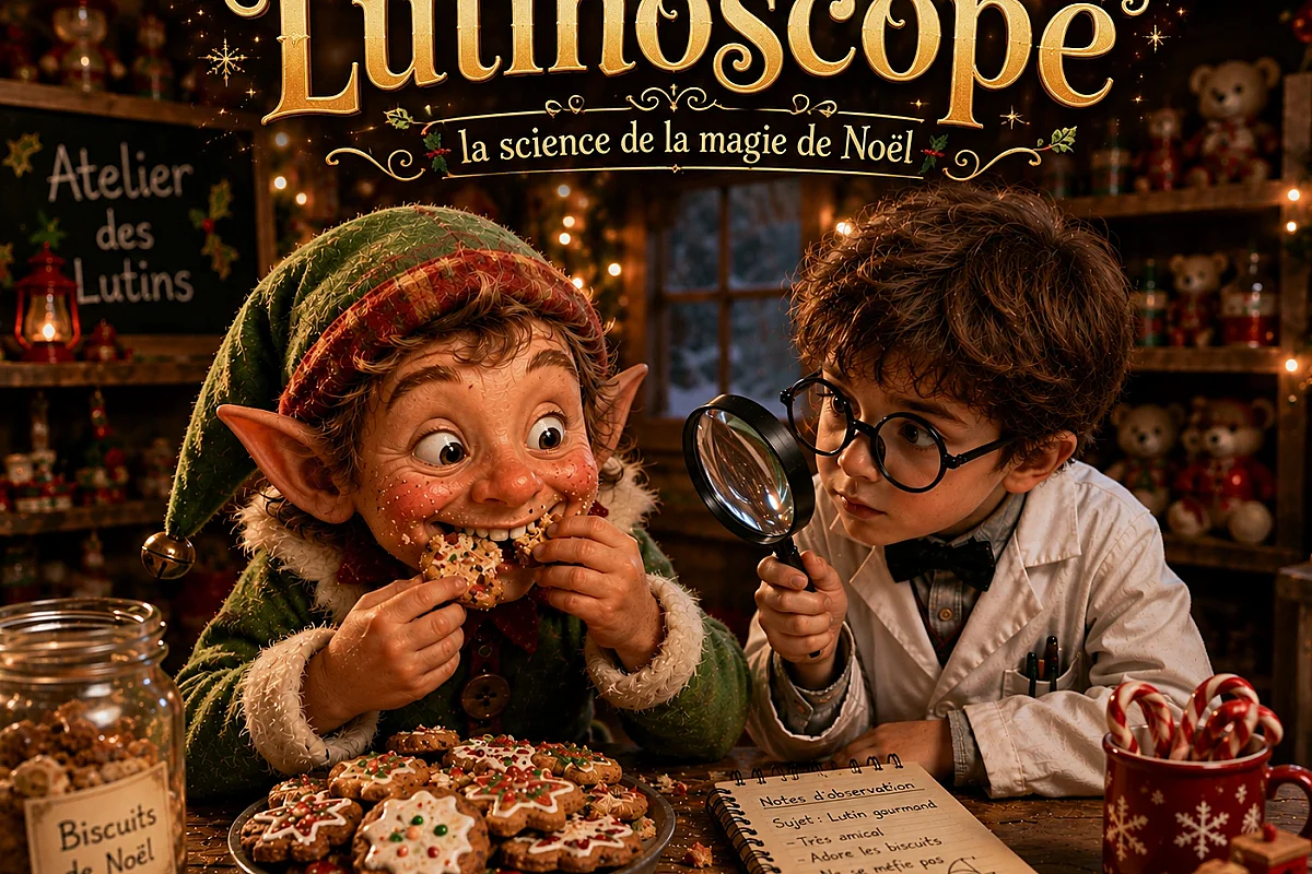 EXPOSITION DE NOËL : « LUTINOSCOPE, LA SCIENCE DE LA MAGIE DE NOËL ».