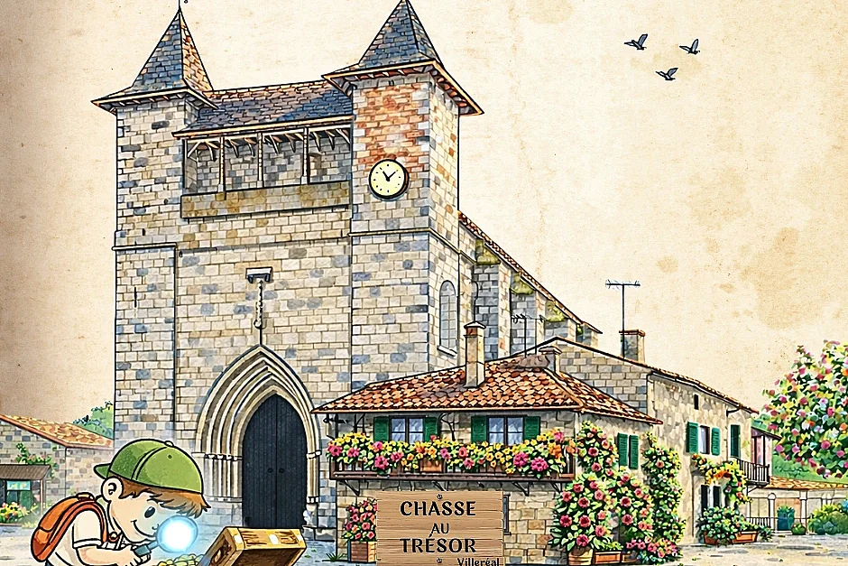 Chasse au trésor à Villeréal