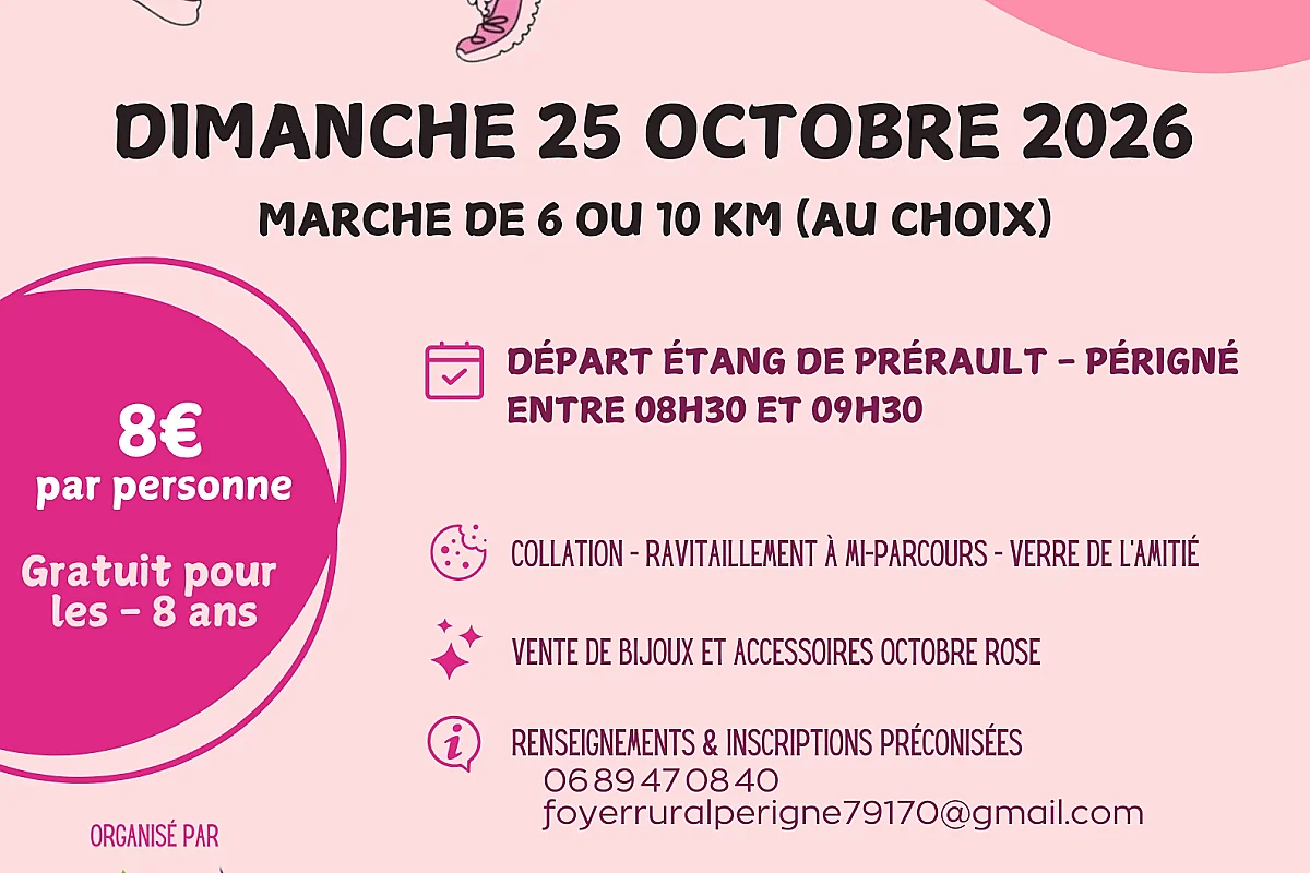 Marche rose
