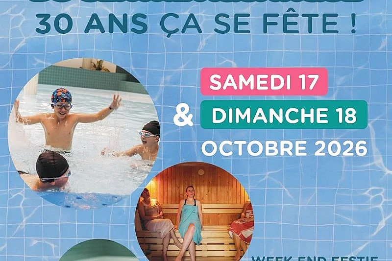 Anniversaire du centre aquatique : 30 ans ça se fête !
