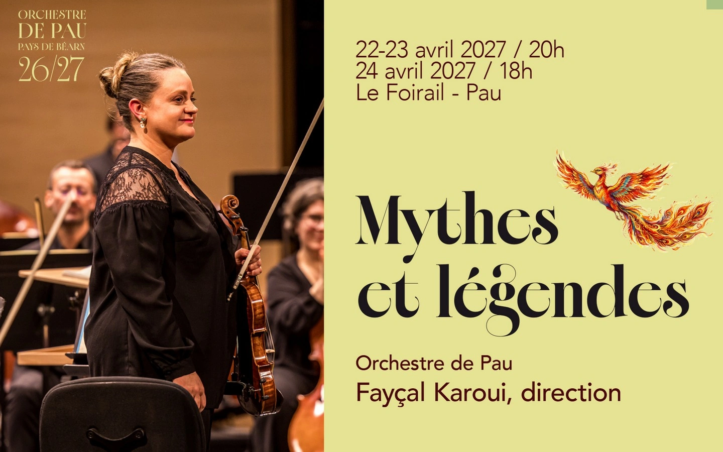 OPPB - Concert Symphonique "Mythes et légendes"