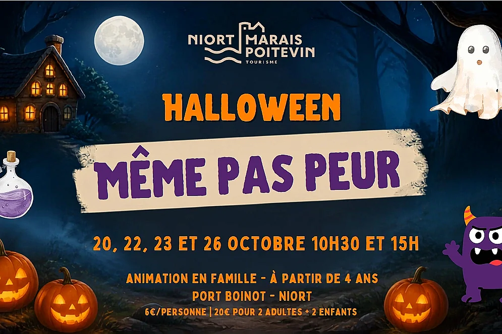 Animation " Halloween même pas peur " à Niort