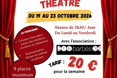 Atelier théâtre - Espace Social des Vaux d'Yonne